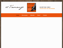 Tablet Screenshot of eltamango.nl